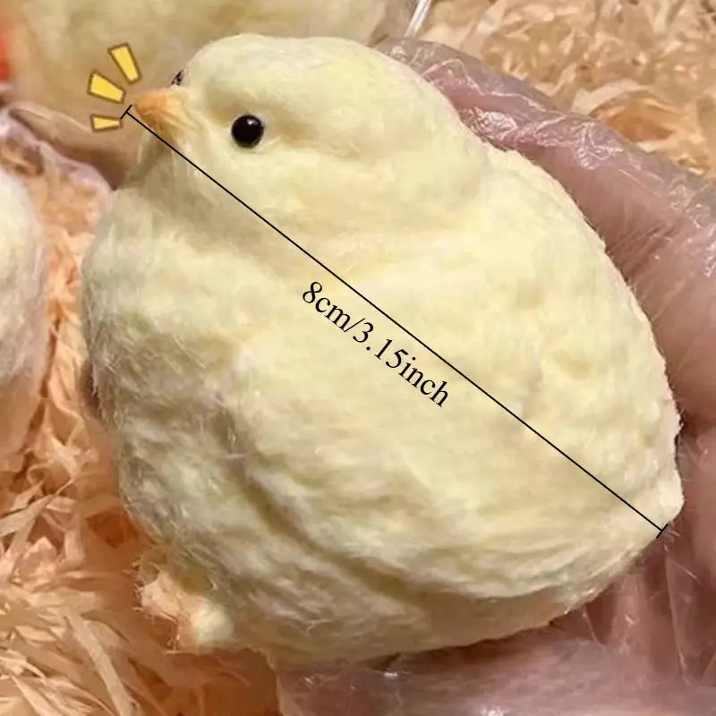 Poussin Squishy Anti-Stress – Jouet Squeeze Mignon Rebond Rapide, Cadeau Anniversaire TechVisio