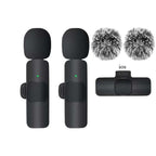 Micro Lavalier Sans Fil 2.4G Basix — Anti-bruit iPhone Android TechVisio