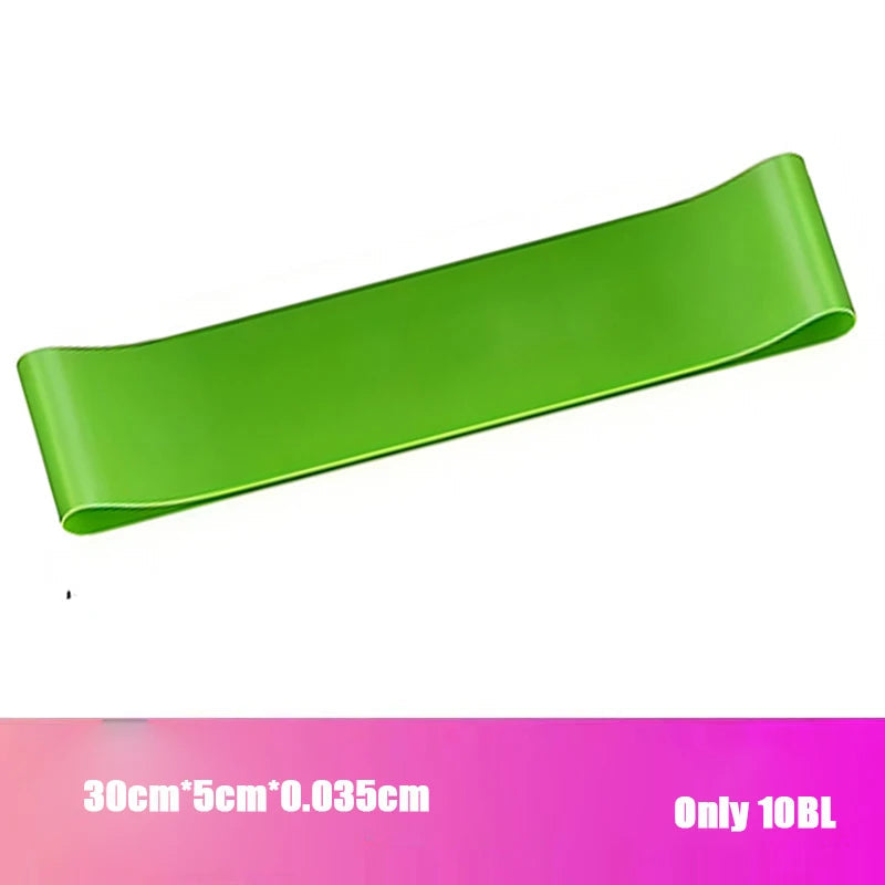 Elastic Fitness Bands Resistance Bands Elastic Fitness Tapes Yoga Pilates Crossfit Stretching Muscular Work Out Equipment TechVisio