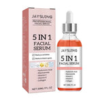 5 In 1 Fade fine lines Firming Face Serum Moisturizing brightning Vitamin C Hyaluronic Acid Facial Serum Shrink Pores Skin Care TechVisio