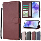 Wallet Magnetic Flip Leather Case For SamsungGalaxy A05s A06 A07 A12 A13 A14 A15 A16 A17 A24 A26 A34 A35 A36 A52 A53 A54 A55 A56 TechVisio