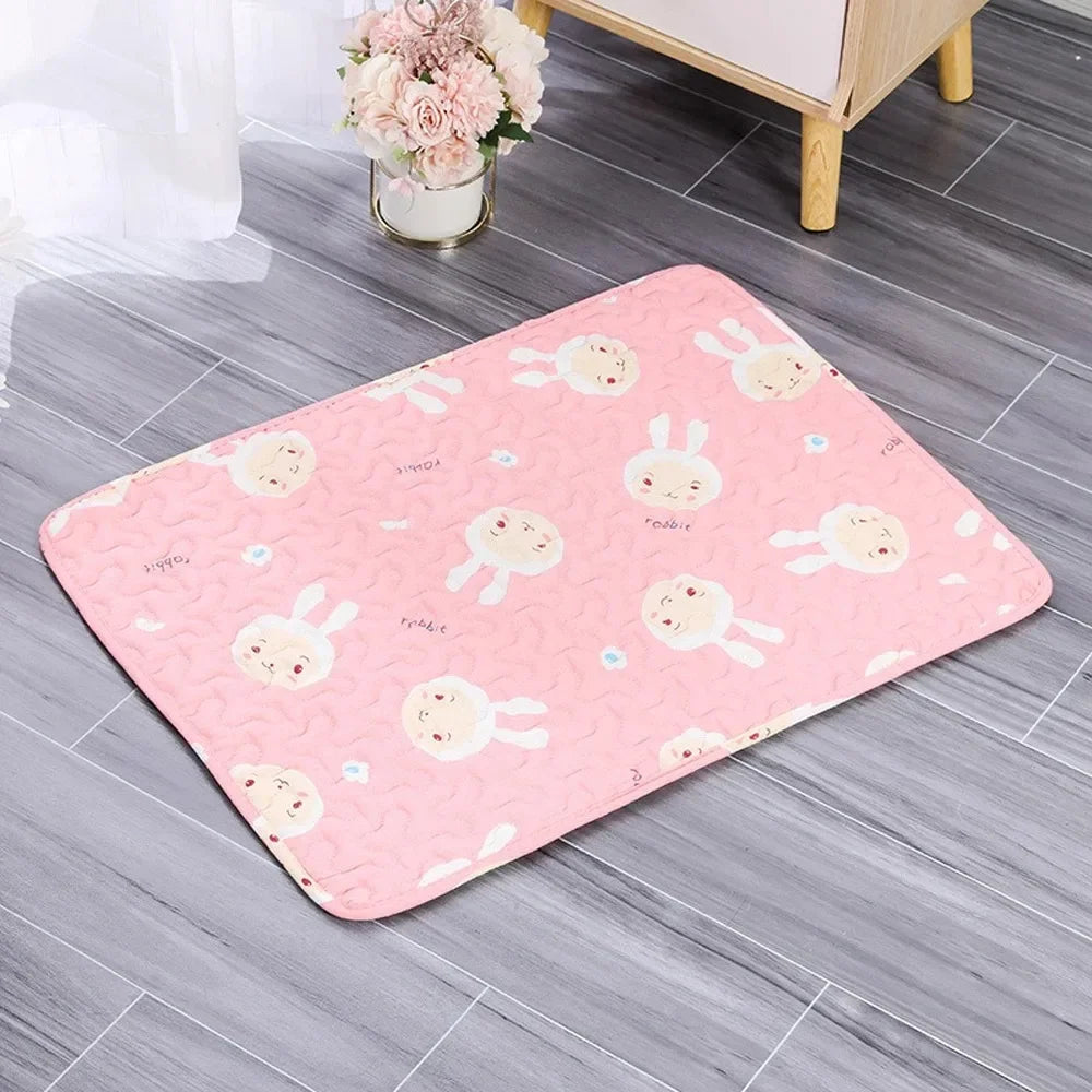 Summer Mat Pet Cooling Ice Blanket Mat Moisture Proof Dog Floor Sofa Cushion Skin Friendly Cat Sleep Breathable Pet Bed Covers TechVisio