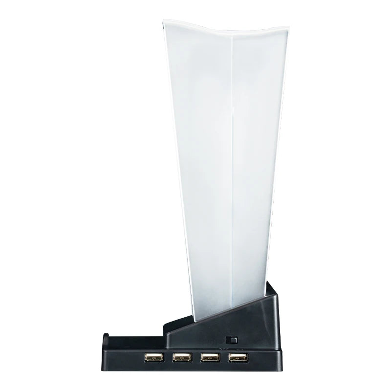 ITLY A12 D2 PRO Gaming Headset Stand – RGB | USB Hub | LED Screen | Transparent