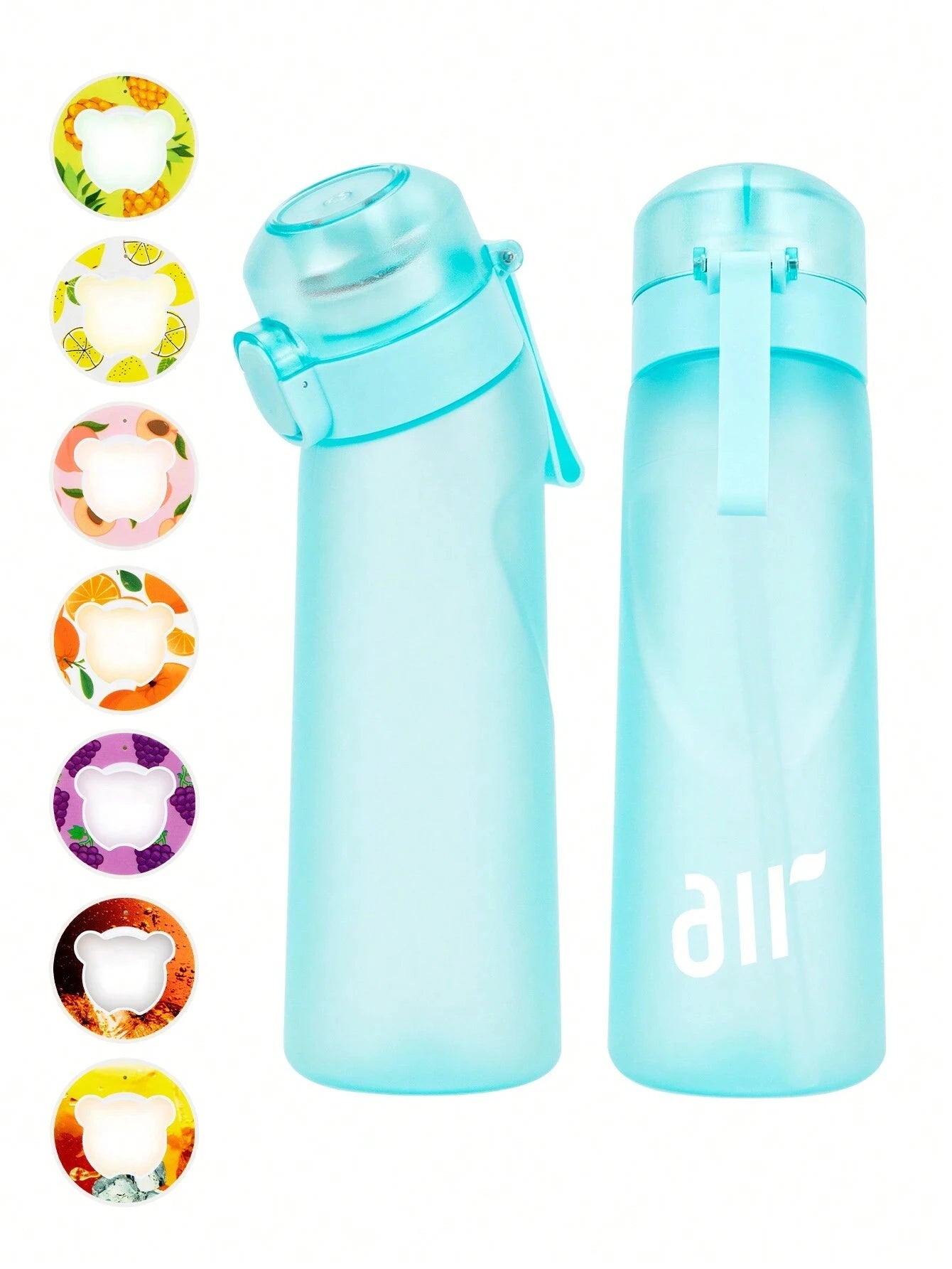 Gourde Aromatisée 800ml – Pod Fruité & Paille