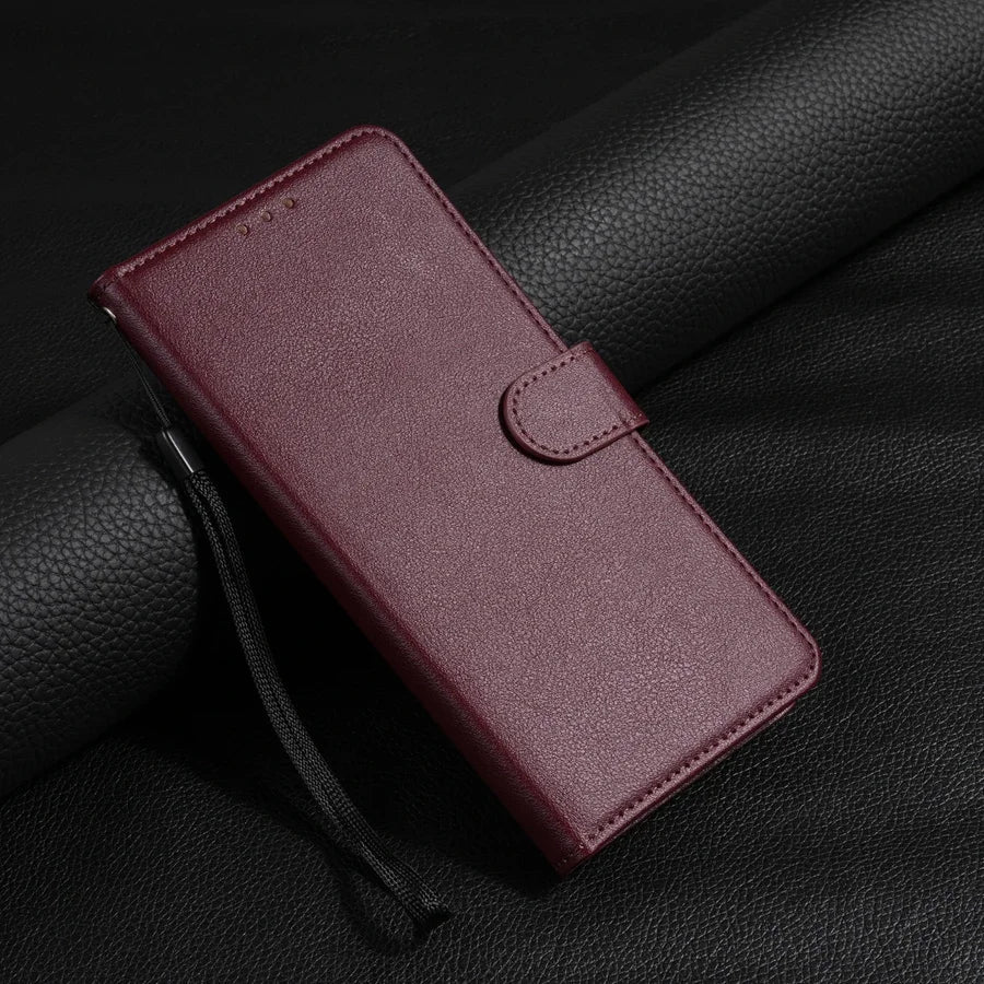 Wallet Magnetic Flip Leather Case For SamsungGalaxy A05s A06 A07 A12 A13 A14 A15 A16 A17 A24 A26 A34 A35 A36 A52 A53 A54 A55 A56 TechVisio