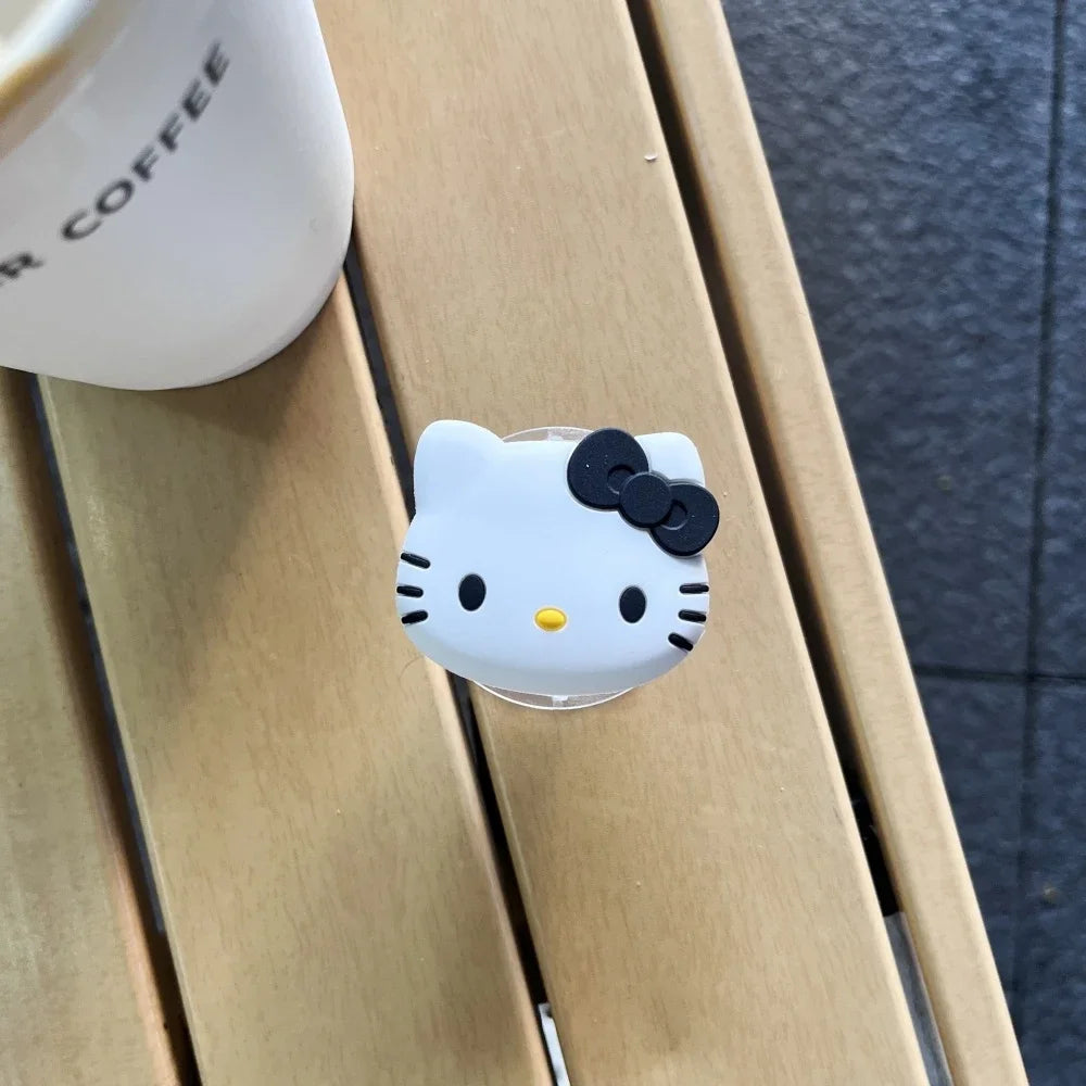 Support Grip Hello Kitty Sanrio – Anneau Doigt | iPhone Samsung | Kawaii