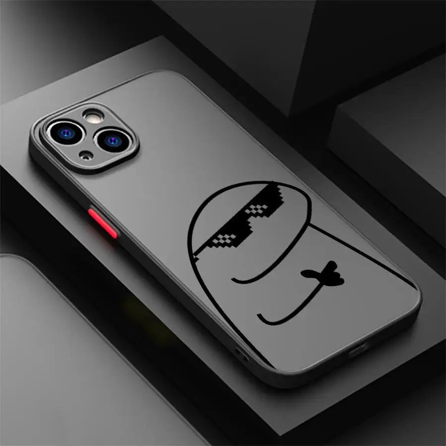 Coque iPhone Cartoon Matchman – Mat Anti-Choc PC+TPU