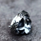 Bague Crane couronner Vikingar Lin