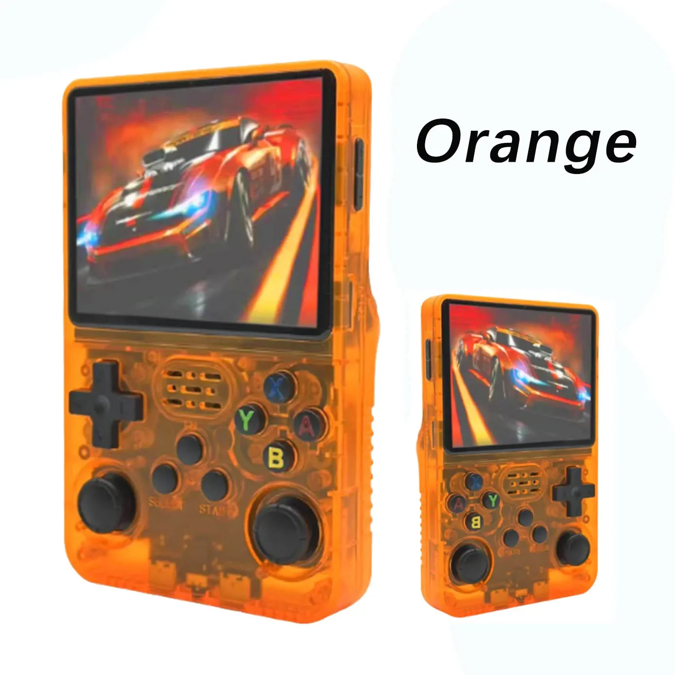 Console Rétro R36S – Écran IPS 3.5", 15000+ Jeux, Linux | 64G à 256G TechVisio