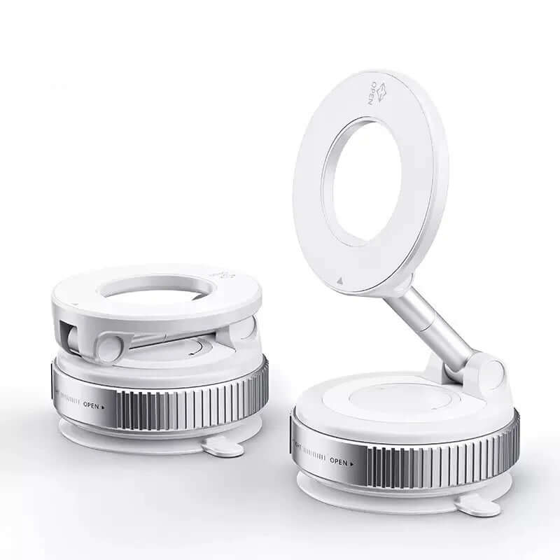 Vacuum Magnetic Car Phone Stable Dashboard  Adsorption  Anti-Shake Mobile StandUniversal For Cars Safe Driving Access TechVisio