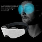 Masque Sommeil 3D YOSYO – Occultant Total | Zéro Pression | Voyage TechVisio