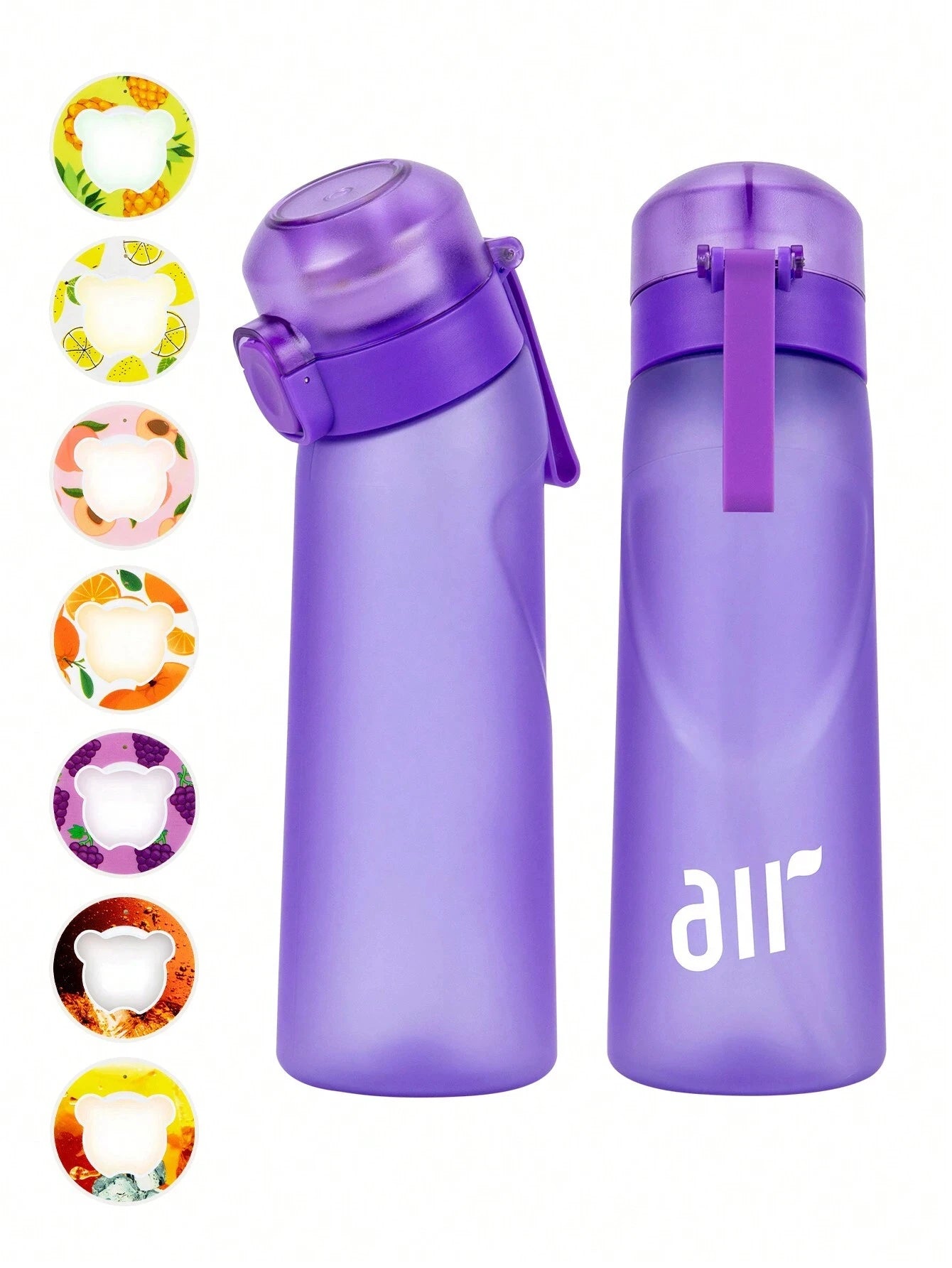 Gourde Aromatisée 800ml – Pod Fruité & Paille