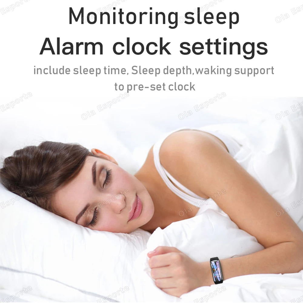 Bracelet Connecté Fitness Tracker – Cardio, Sommeil, GPS