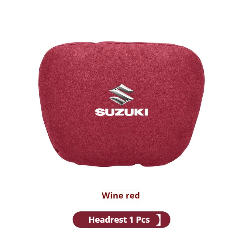 Coussin Appuie-Tête & Lombaire Voiture – Suzuki | 10 Coloris