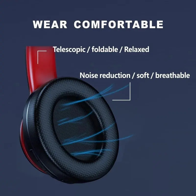 Casque Bluetooth Lenovo HD200 – Sans Fil, Réduction de Bruit, HIFI Stéréo, Gaming TechVisio
