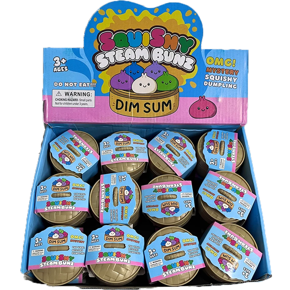 2026Hot Flash Dumpling Pressure Ball Slow Rebound Soft Pinch Decompression Toy Office Desk Decor Birthday Gift Children&Adult TechVisio
