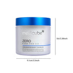Medicube ZERO PORE PAD 2.0,Pre-Soaked Dual-Texture Cotton Pads,Hydrating&Soothing Formula,Korean Skincare,K-Beauty,Korean Makeup TechVisio