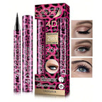 YANQINA Liquid Eyeliner Pencil 4D Waterproof Mascara Set Cosmetics Eye Liner Thick Curling Mascara Eyebrow Pencil Eyes Makeup TechVisio