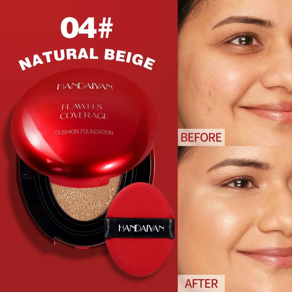 Air Cushion Foundation Light Natural Moisturizing Concealer Whitening Oil-control Women Base Long-lasting Makeup Korean Cosmetic TechVisio