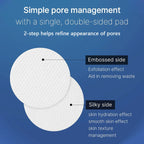 Medicube ZERO PORE PAD 2.0,Pre-Soaked Dual-Texture Cotton Pads,Hydrating&Soothing Formula,Korean Skincare,K-Beauty,Korean Makeup TechVisio