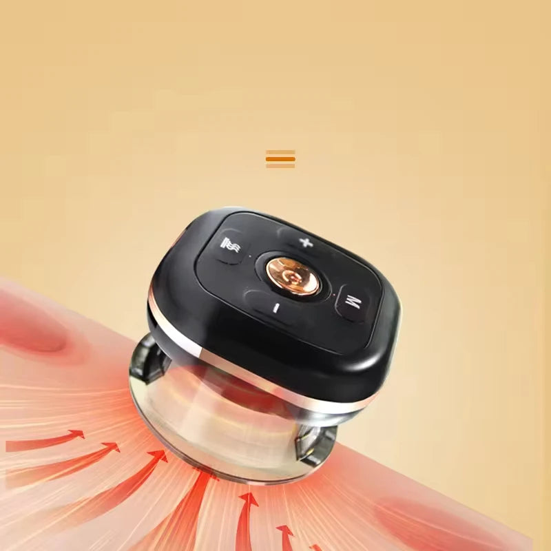 Electric Cupping Massage EMS – Infrared, Heat, Cervical Spine, Rechargeable