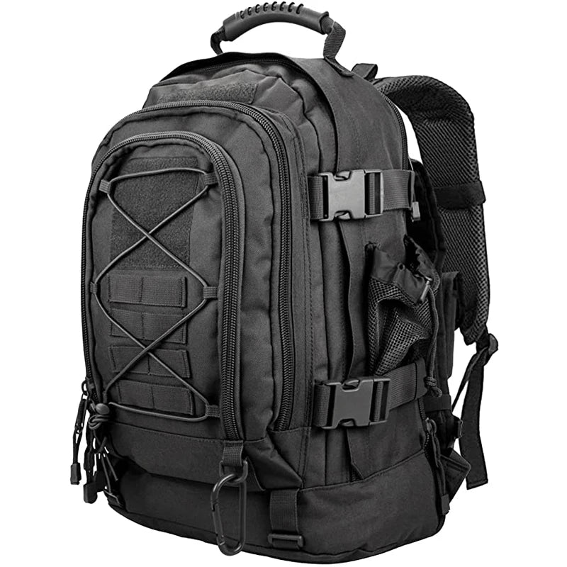 60L Military Tactical Backpack Army Molle Assault Rucksack Outdoor Travel Hiking Rucksacks Camping Hunting mochila hombre TechVisio