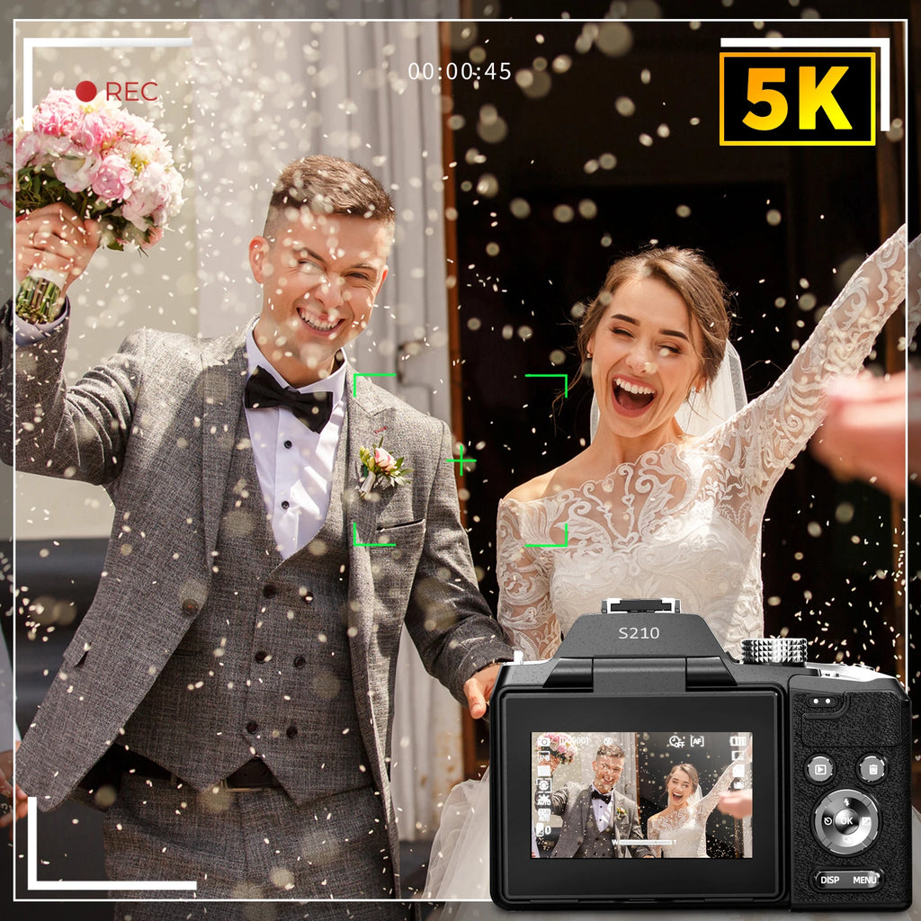 NBD S210 Full Kit Camera – 64MP | 5K | 16x Zoom | Wi-Fi