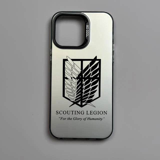 Coque iPhone Anime Attack on Titan – Mat Anti-Choc