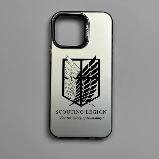 Coque iPhone Anime Attack on Titan – Mat Anti-Choc TechVisio
