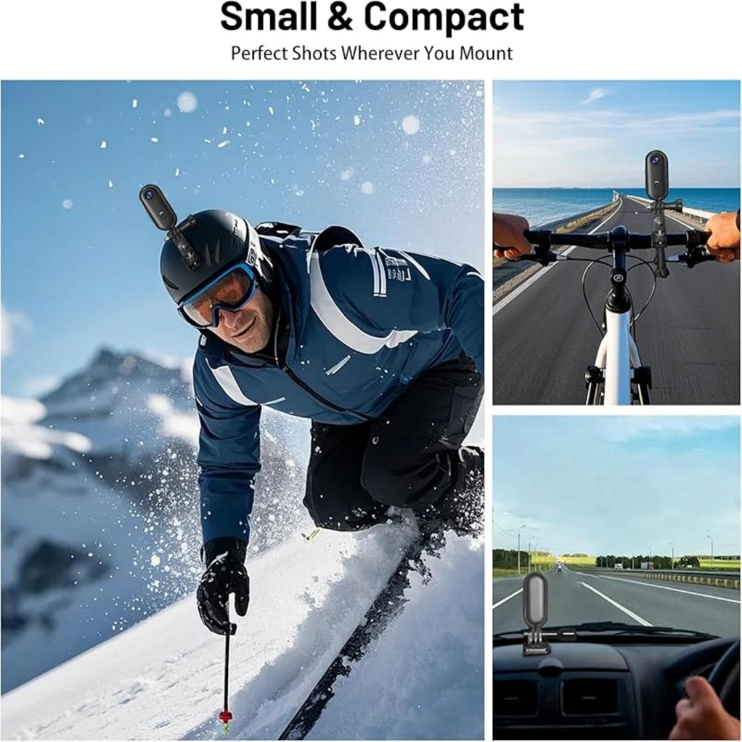 Kaysunlink 4K Action Camera – IPX7 30m | Wi-Fi | Helmet Bike Motorcycle Drone
