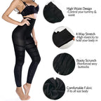 Women Legging High Waist New Leggins Tummy Control Panties Waist Trainer Slimming Pants Body Shaper Thigh Sculpting Slimmer TechVisio