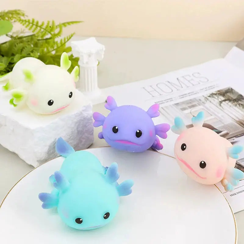 Squishy Axolotl Anti-stress TechVisio
