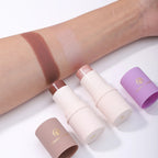 LANGMANNI Tri-Color Multi-Functional Face Brightening Contour Stick Contouring & Brightening Skin-Perfecting Stick TechVisio