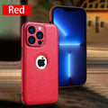 High Quality PU Leather Case for Apple iPhone 17 Pro Max 11 12 13 14 15 16 Plus Logo View Luxury Business Mobile Phone Cover TechVisio