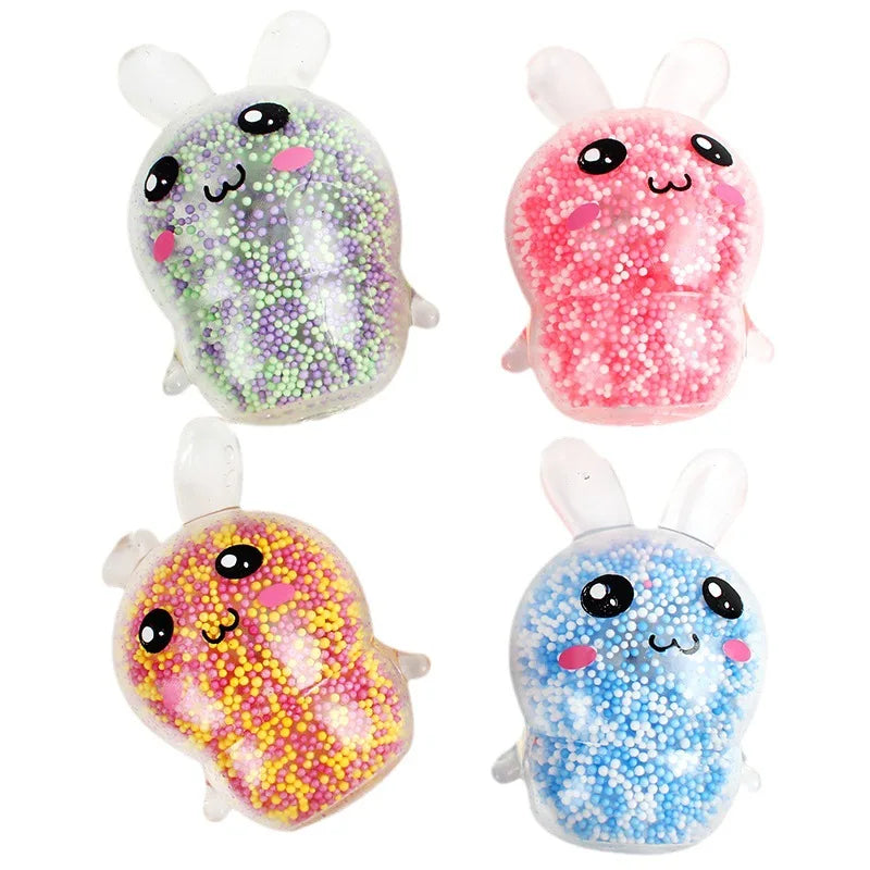 Squishy Lapin Lumineux Anti-Stress – Fidget Toy Colorful