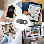 Webcam Cover Shutter Magnet Slider Plastic Camera Cover for iPad Tablet Web Laptop Pc Camera Mobile Phone Lenses Privacy Sticker TechVisio