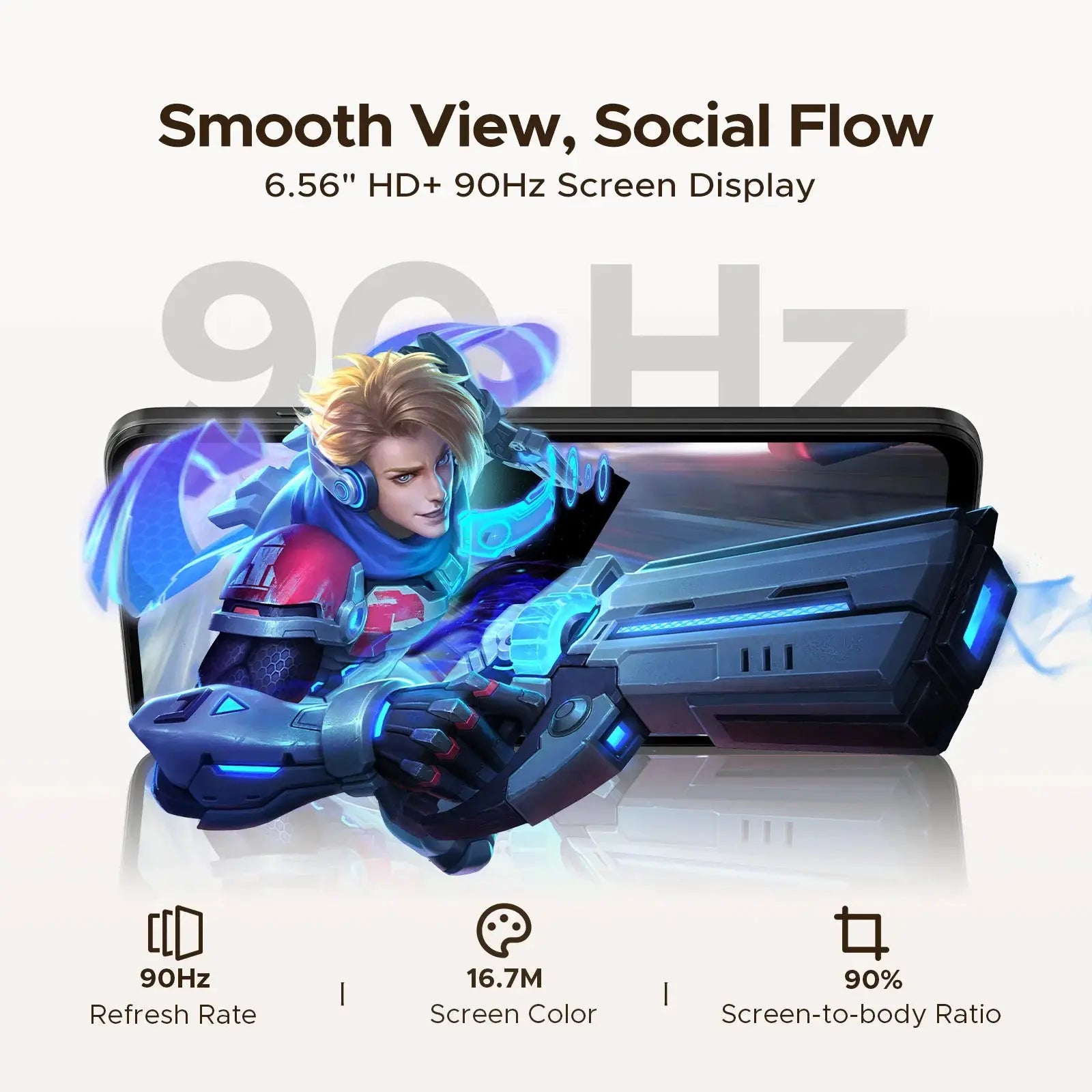DOOGEE Note56 X – Smartphone Android 16 | IP68 | 6150mAh | 24Go RAM | 4G TechVisio