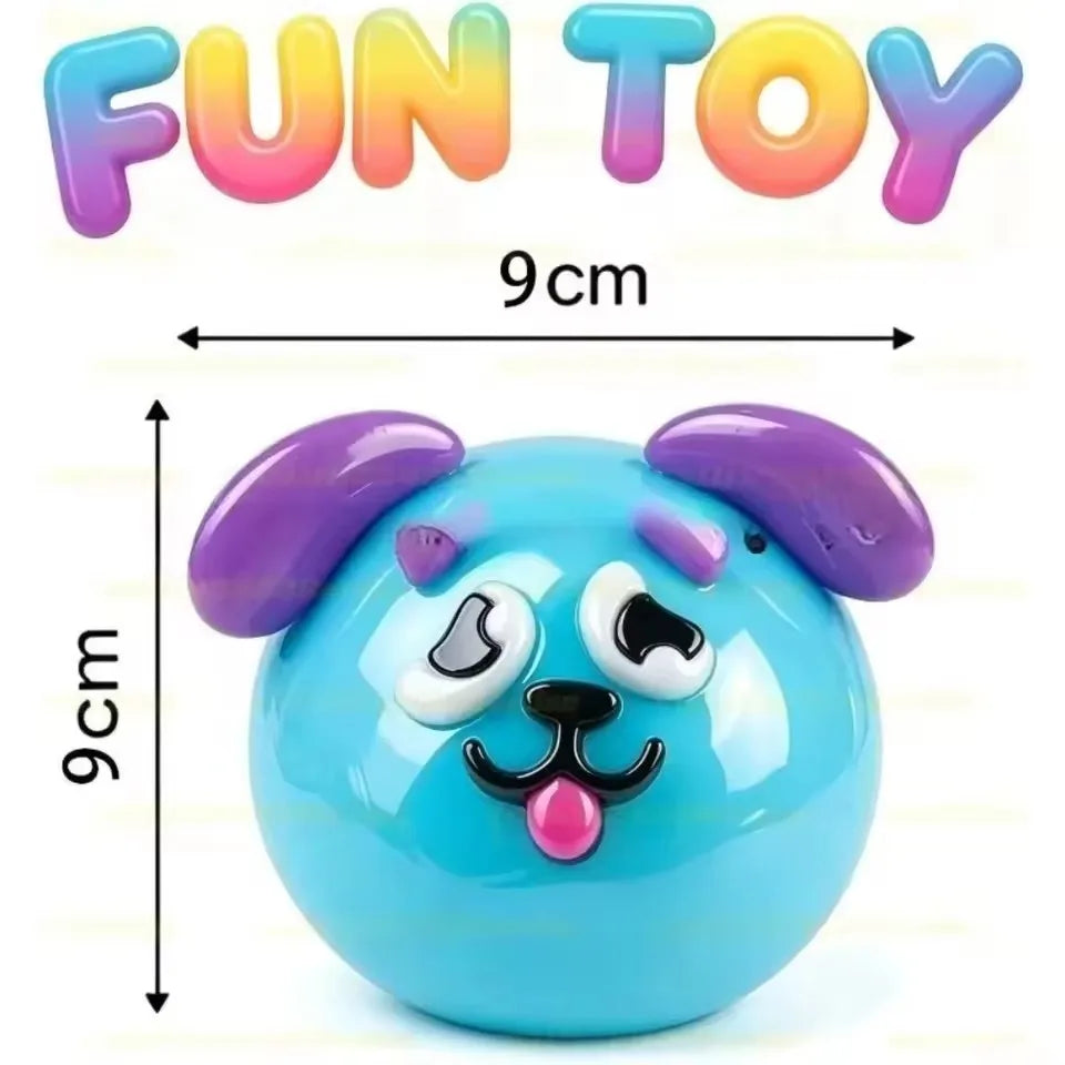 Smushers Squishy DIY Curiosities Dog Face Swap Soft Moldable Slow Rise Squeeze Toy Blind Box Relaxing Sensory Gift TechVisio
