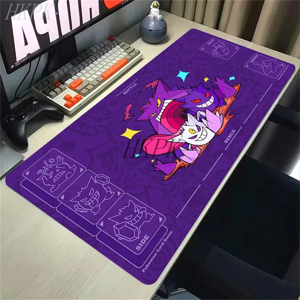 Gaming-Mauspad Pokémon Gengar – XXL | Rutschfest | Genähte Ränder