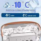 3 In 1 New Fan AIr Conditioner Household Small Air Cooler LED Night Light Portable Humidifier Air Adjustment Fan Office Home Fan TechVisio