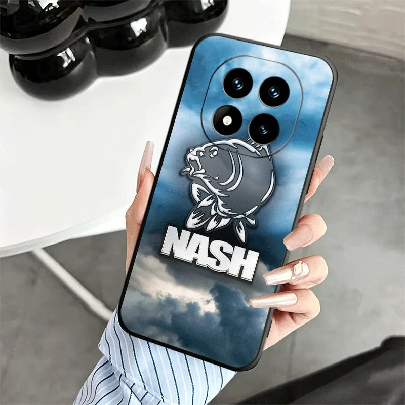 Xiaomi Redmi Note Pêche Nash Fishing Hülle – Weiches TPU Silikon, Redmi Note 10 bis 15 Pro