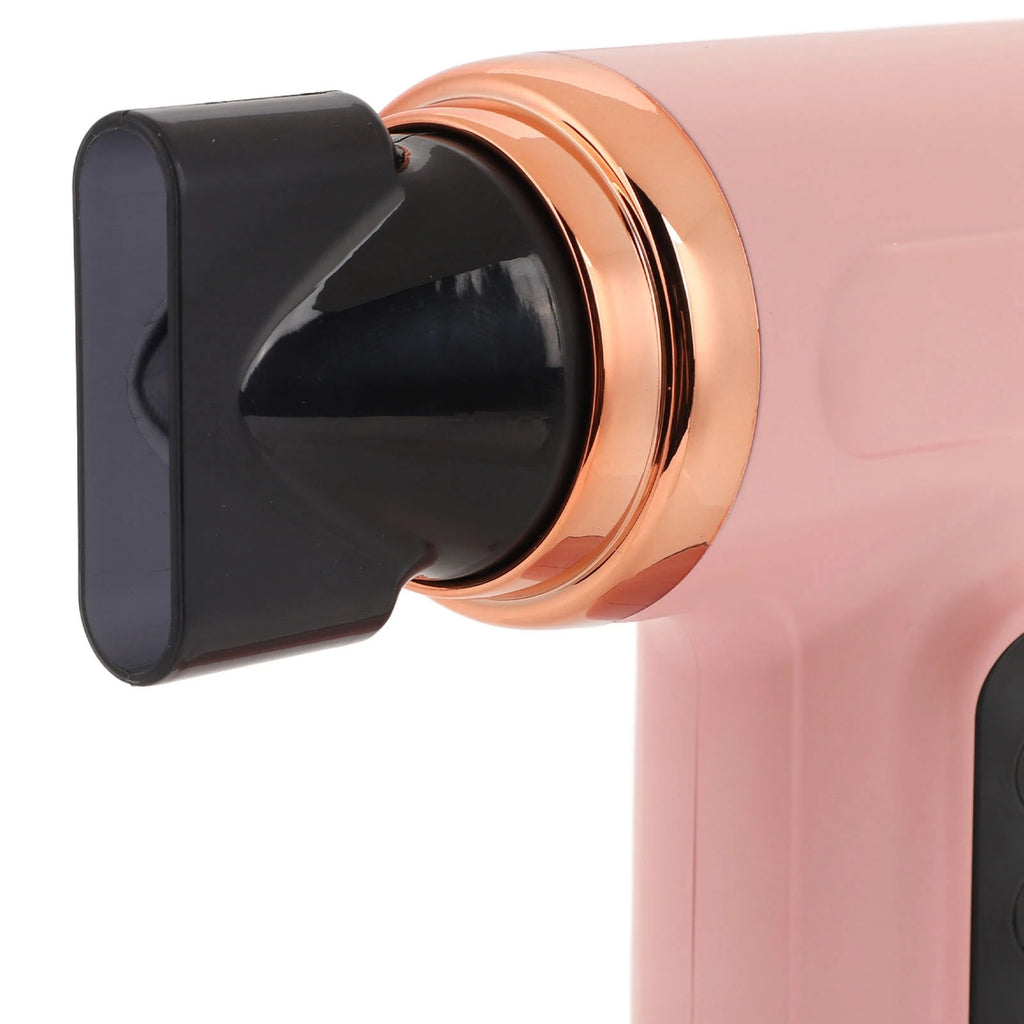 Sèche-Cheveux Sans Fil USB 15600mAh – 200W, Chaud/Froid, Écran LED