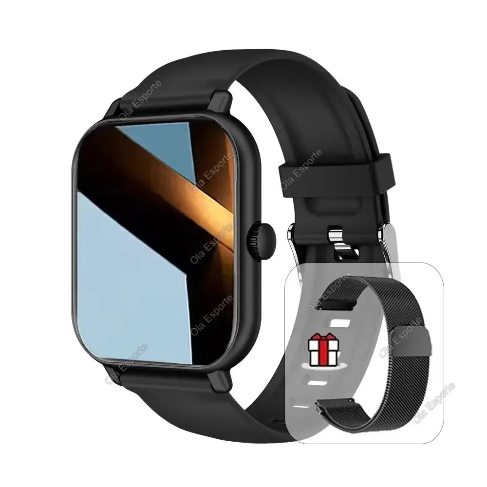 Montre Connectée Ola Esporte – Écran 2,01" | Appels BT5.0 | Suivi Santé TechVisio