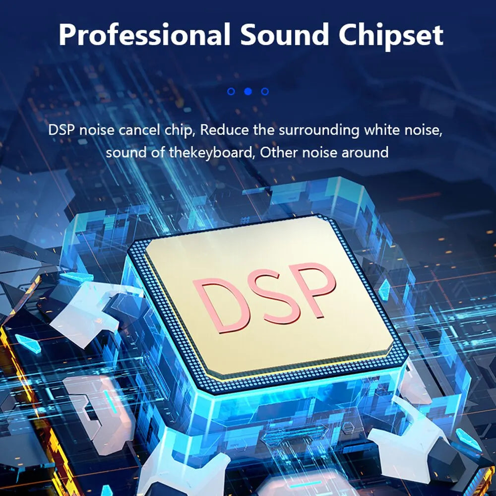ZealSound P300 Podcast Kit – DJ Sound Card | XLR Mic | 4 Live Modes