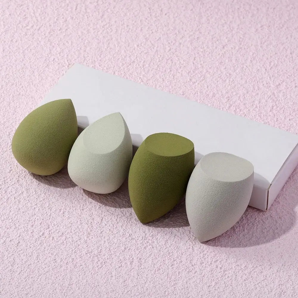 Lot 4 Éponges Maquillage Beauty Blender – 5 Couleurs