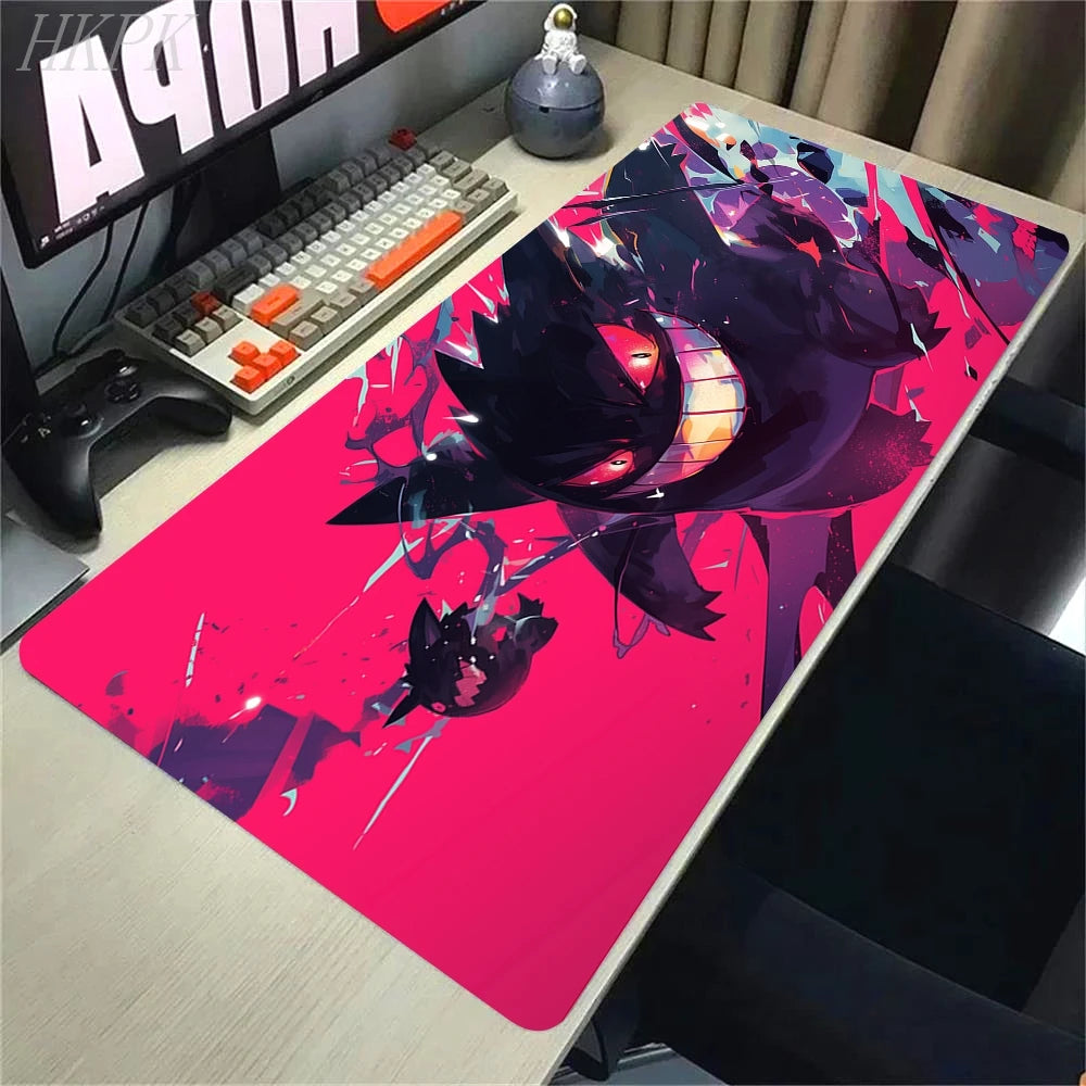 Gaming-Mauspad Pokémon Gengar – XXL | Rutschfest | Genähte Ränder