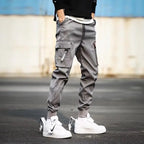 New Men Cargo Tactical Pants Work Combat Multi-pockets Casual Training Trousers Overalls Clothing Joggers Hiking Mens Cargo Pant TechVisio