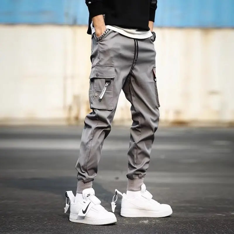 New Men Cargo Tactical Pants Work Combat Multi-pockets Casual Training Trousers Overalls Clothing Joggers Hiking Mens Cargo Pant TechVisio