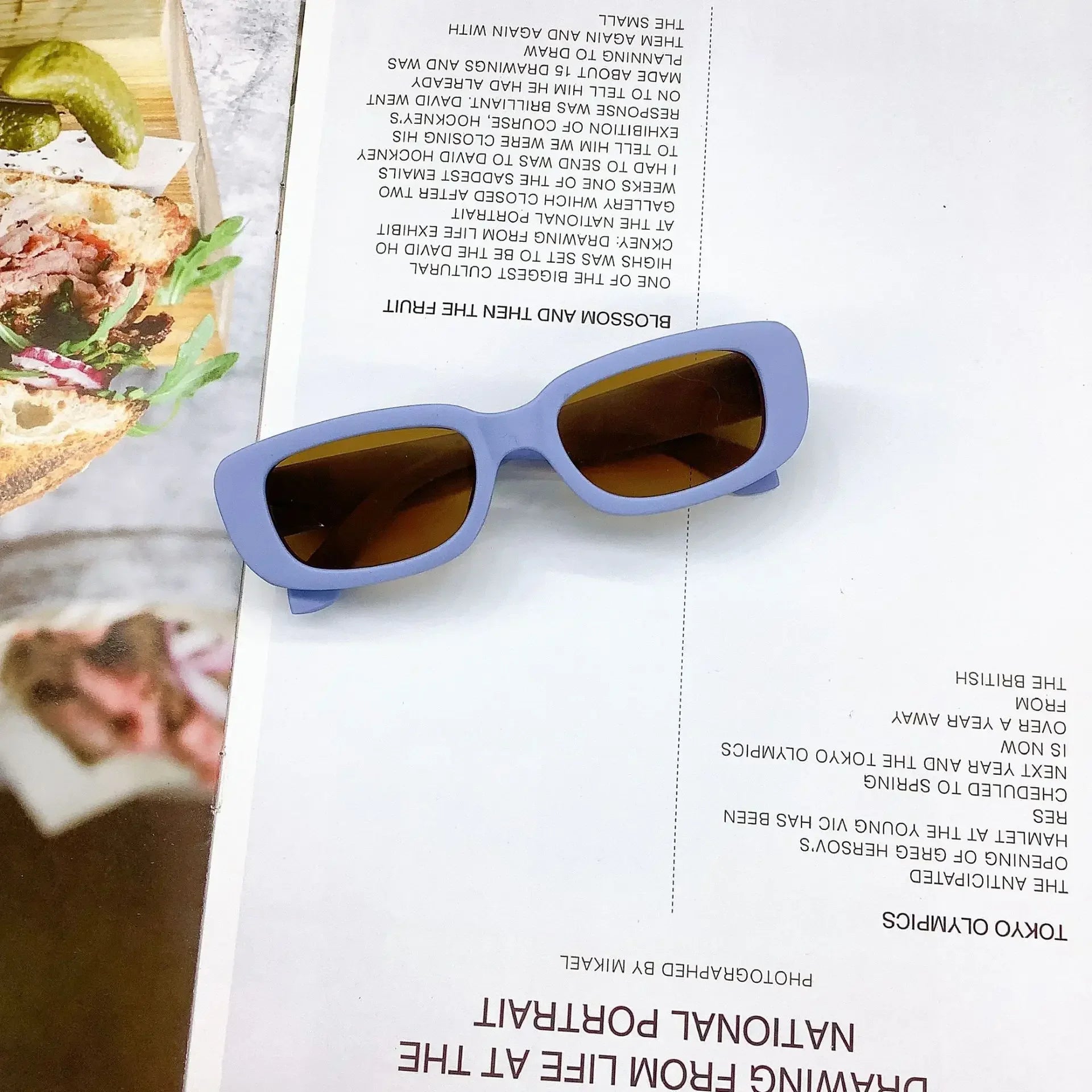 Children Cute Vintage Frosted Rectangle Sunglasses Outdoor Girls Boys Sweet Sun glasses Protection Classic Kids eyewear UV400 TechVisio