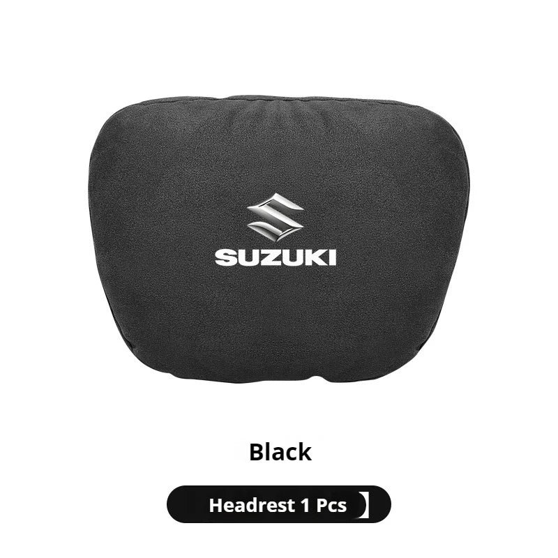 Coussin Appuie-Tête & Lombaire Voiture – Suzuki | 10 Coloris